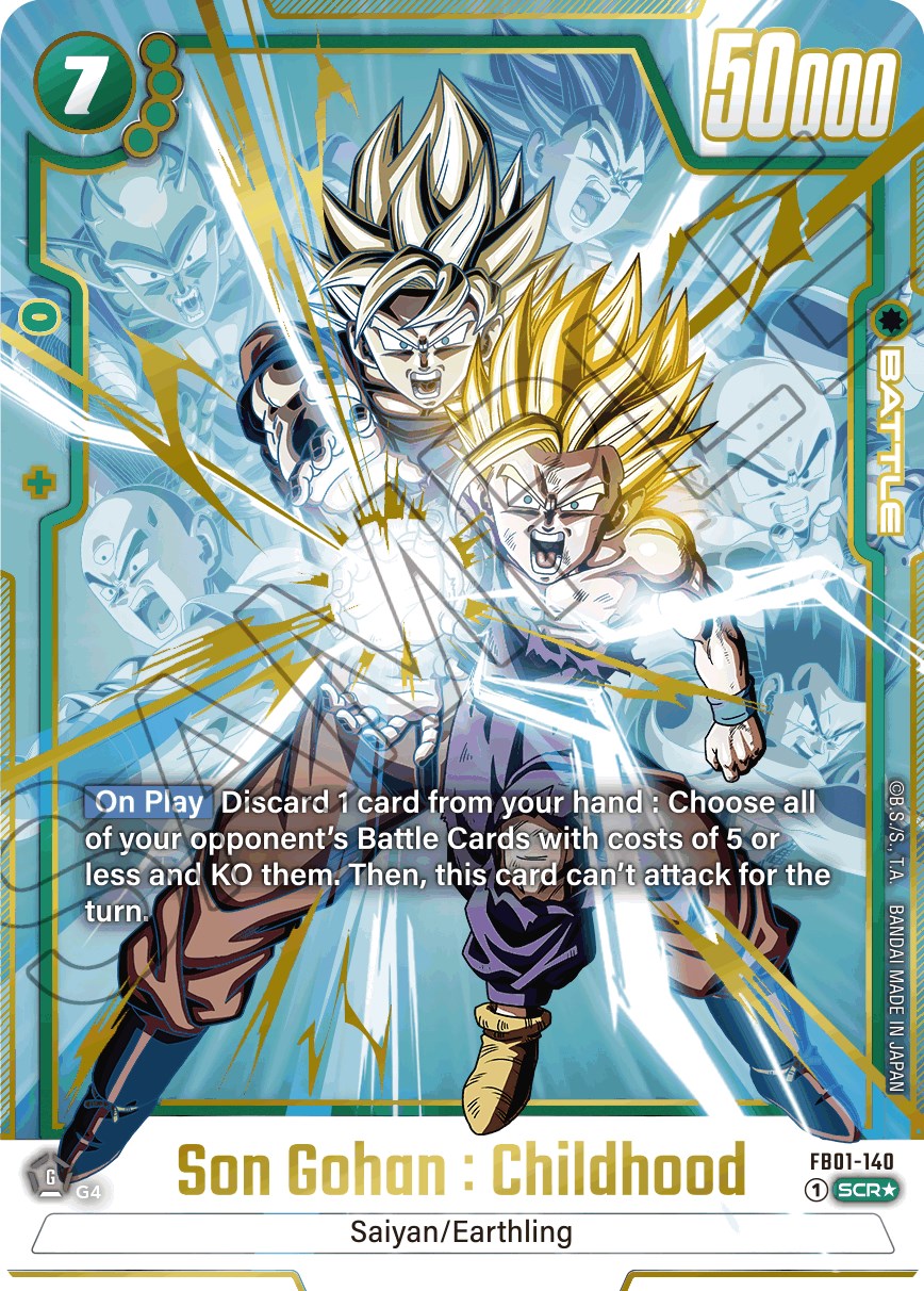 Son Gohan : Childhood (FB01-140) (Alternate Art) [Awakened Pulse] | Fandemonia Ltd
