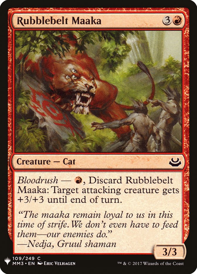 Rubblebelt Maaka [Mystery Booster] | Fandemonia Ltd