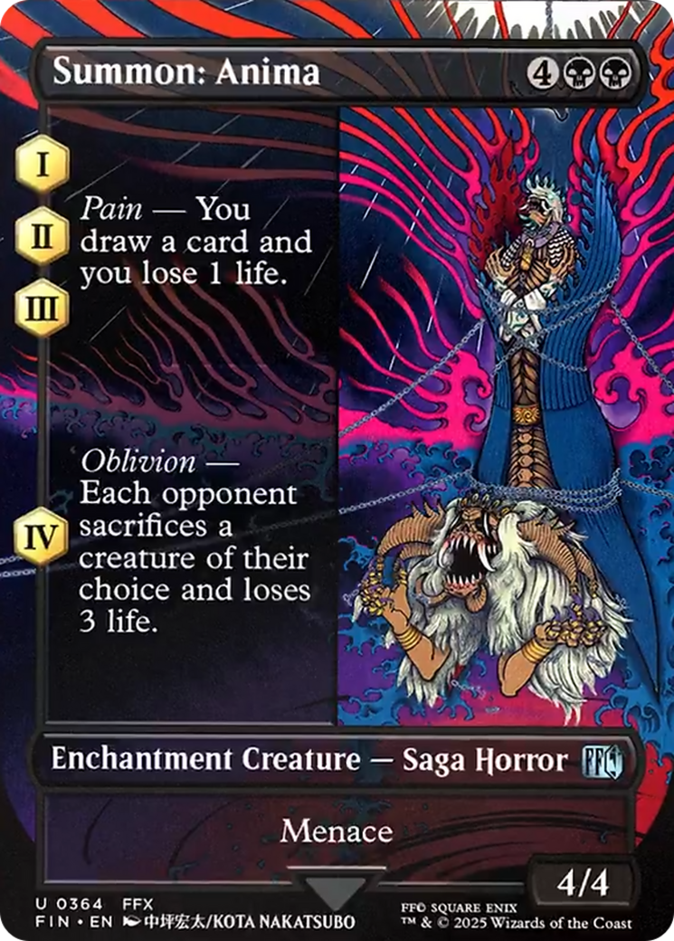 Summon: Anima (Borderless) [FINAL FANTASY] | Fandemonia Ltd
