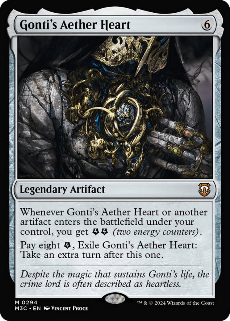 Gonti's Aether Heart [Modern Horizons 3 Commander] | Fandemonia Ltd