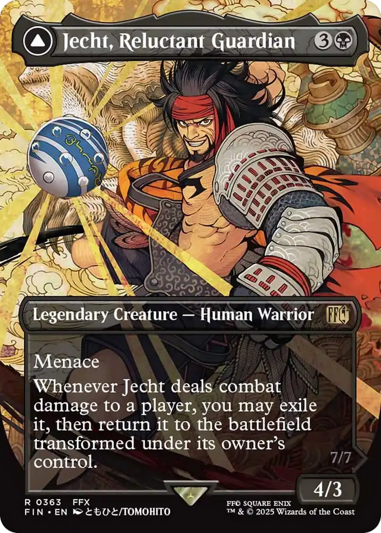 Jecht, Reluctant Guardian // Braska's Final Aeon (Borderless) [FINAL FANTASY] | Fandemonia Ltd