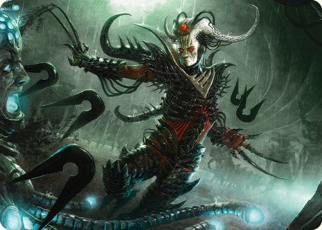 Vraan, Executioner Thane Art Card [Phyrexia: All Will Be One Art Series] | Fandemonia Ltd