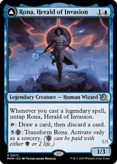 Rona, Herald of Invasion // Rona, Tolarian Obliterator [March of the Machine] | Fandemonia Ltd