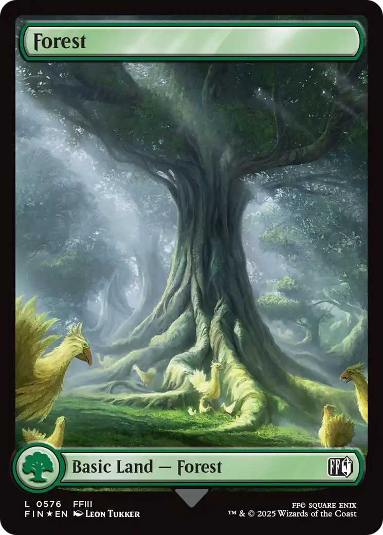 Forest (0576) (Surge Foil) [FINAL FANTASY] | Fandemonia Ltd
