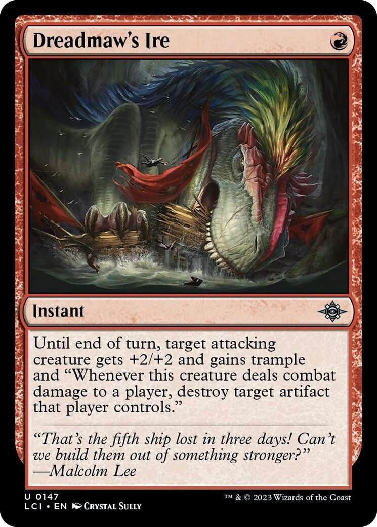 Dreadmaw's Ire [The Lost Caverns of Ixalan] | Fandemonia Ltd