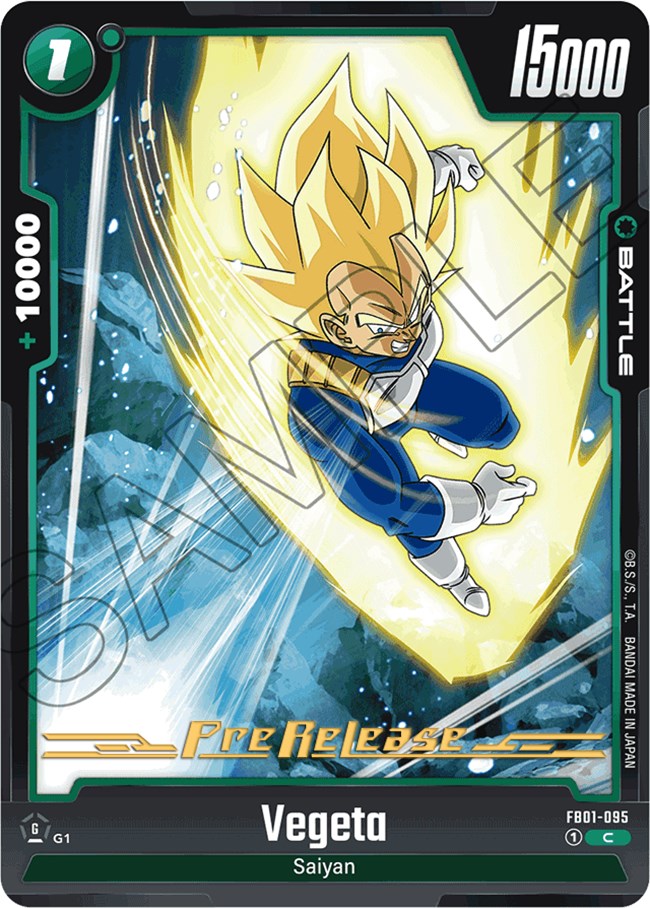Vegeta (FB01-095) [Awakened Pulse Pre-Release Cards] | Fandemonia Ltd