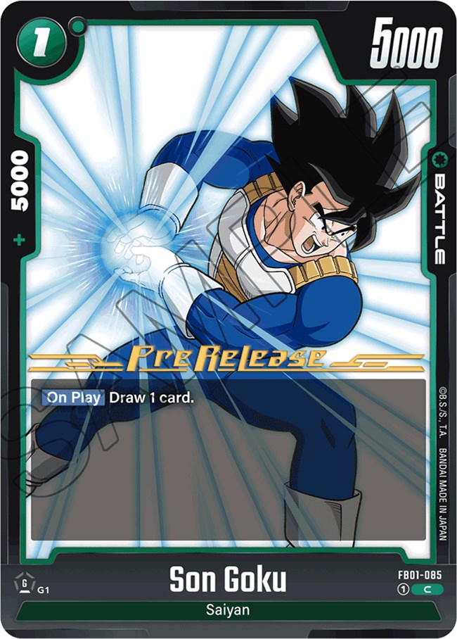 Son Goku (FB01-085) [Awakened Pulse Pre-Release Cards] | Fandemonia Ltd