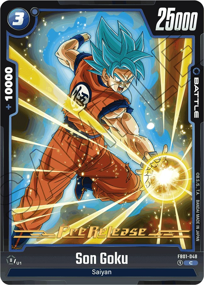 Son Goku (FB01-048) [Awakened Pulse Pre-Release Cards] | Fandemonia Ltd