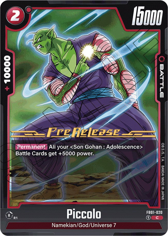 Piccolo (FB01-020) [Awakened Pulse Pre-Release Cards] | Fandemonia Ltd