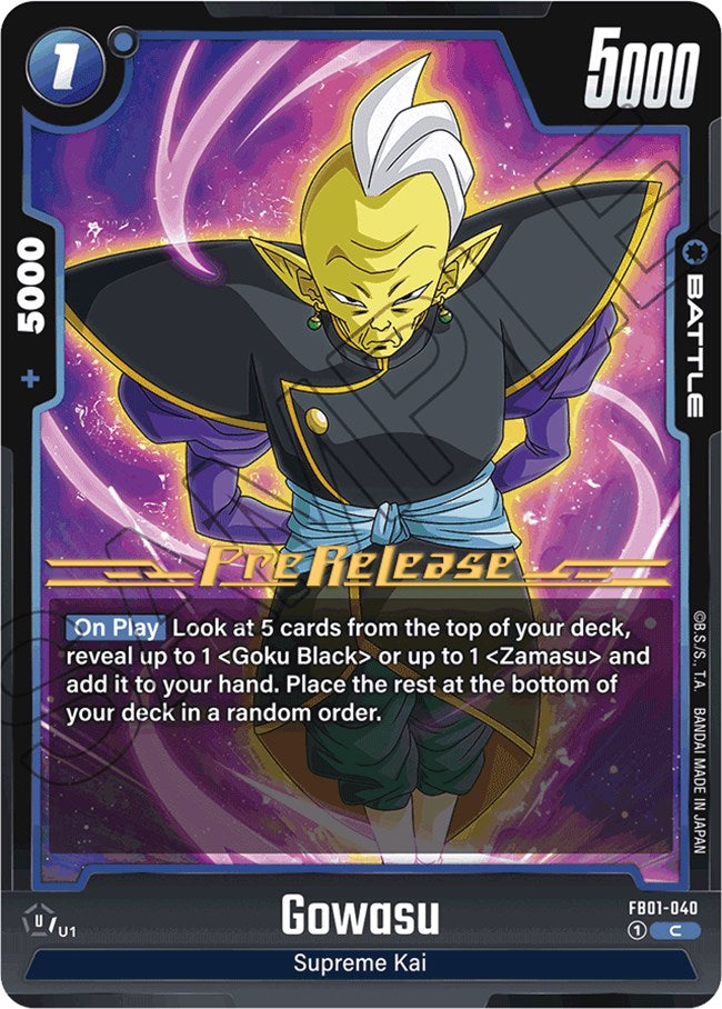 Gowasu (FB01-040) [Awakened Pulse Pre-Release Cards] | Fandemonia Ltd