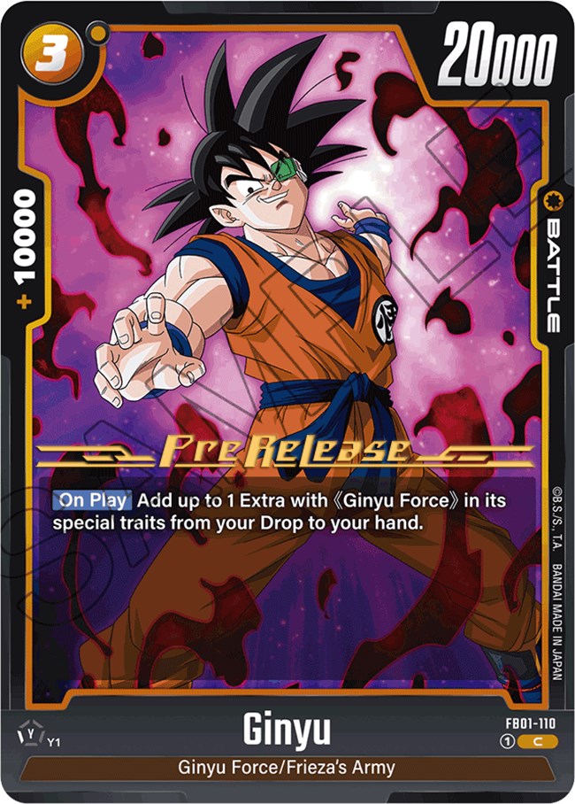 Ginyu (FB01-110) [Awakened Pulse Pre-Release Cards] | Fandemonia Ltd
