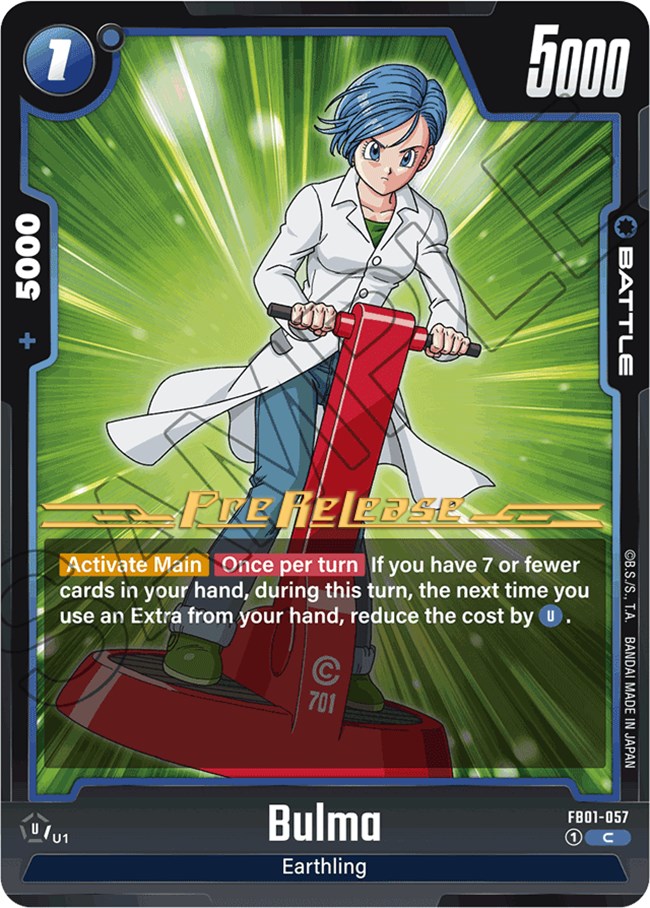 Bulma [Awakened Pulse Pre-Release Cards] | Fandemonia Ltd