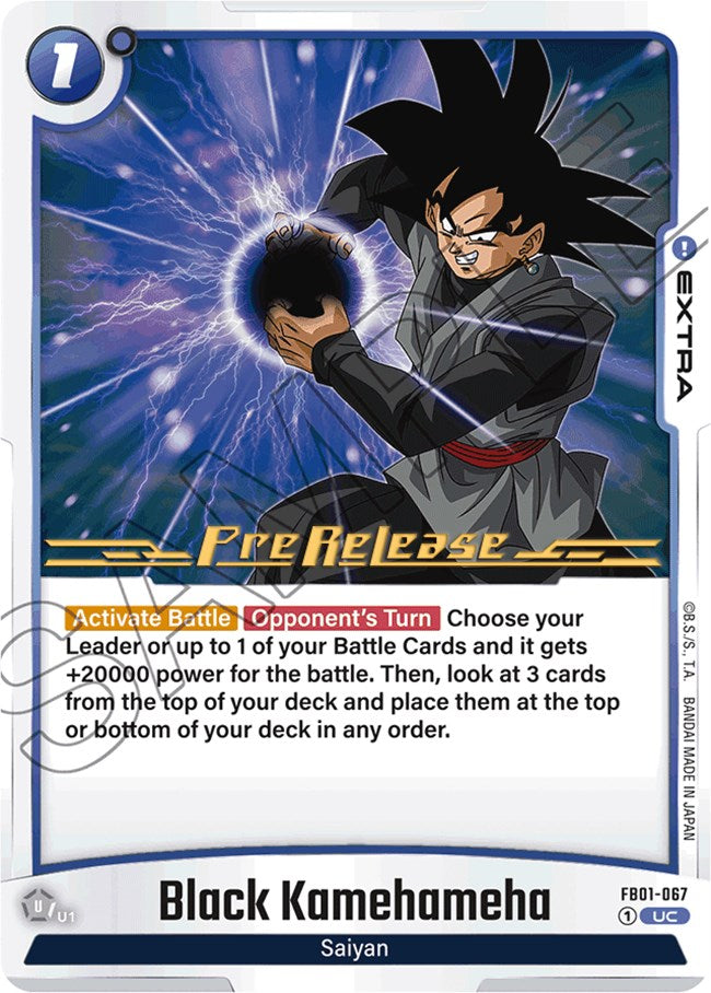 Black Kamehameha [Awakened Pulse Pre-Release Cards] | Fandemonia Ltd