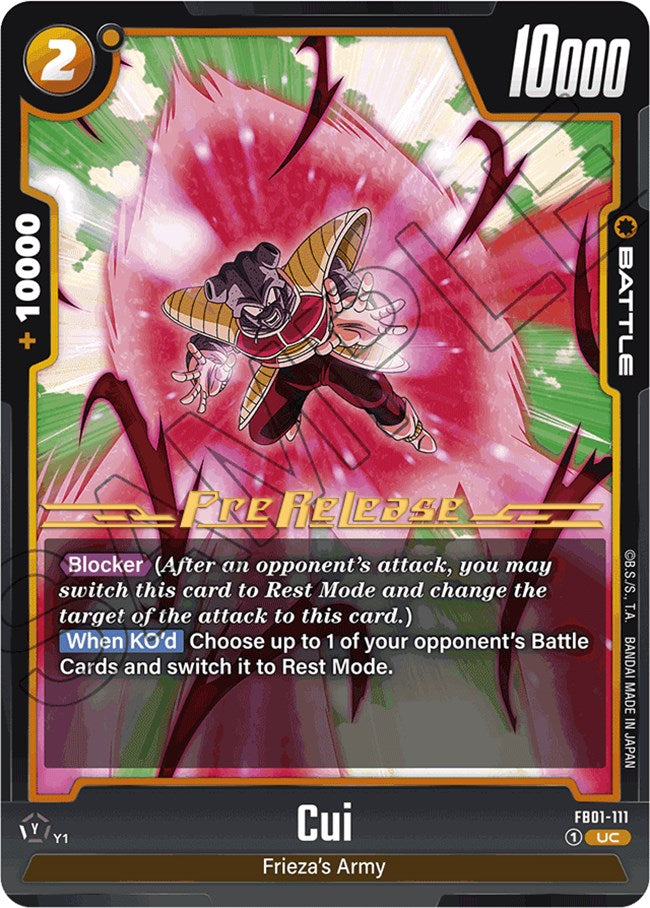 Cui [Awakened Pulse Pre-Release Cards] | Fandemonia Ltd