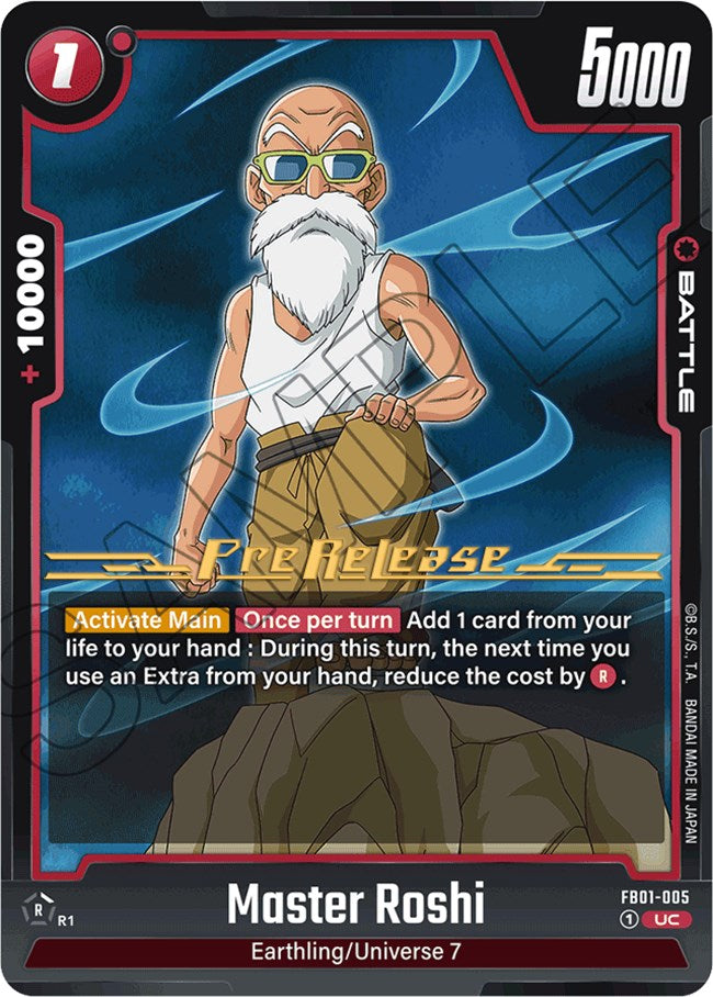 Master Roshi [Awakened Pulse Pre-Release Cards] | Fandemonia Ltd