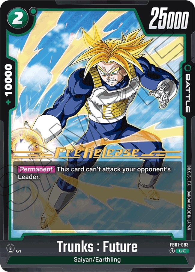 Trunks : Future (FB01-093) [Awakened Pulse Pre-Release Cards] | Fandemonia Ltd