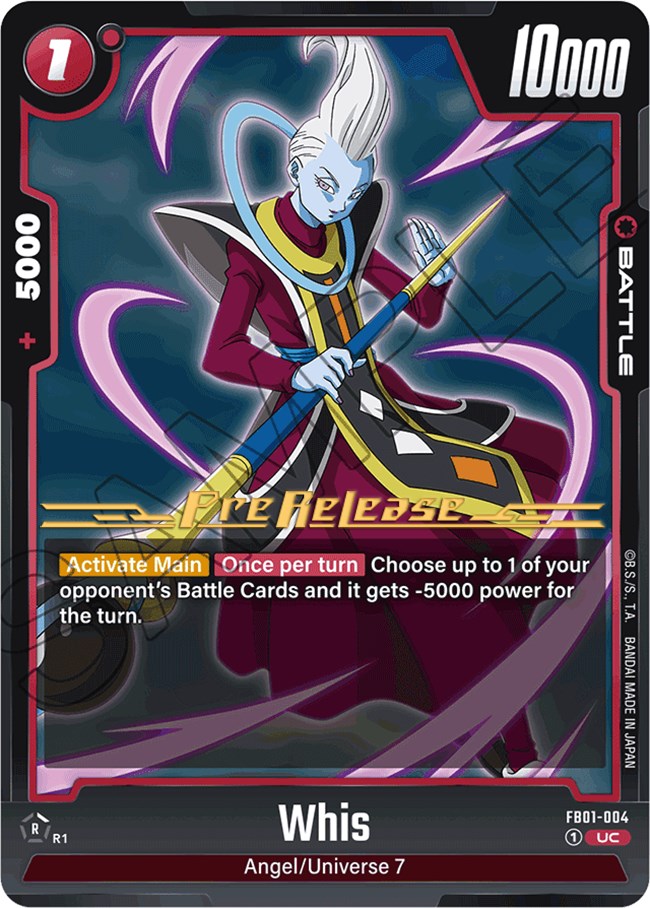 Whis [Awakened Pulse Pre-Release Cards] | Fandemonia Ltd