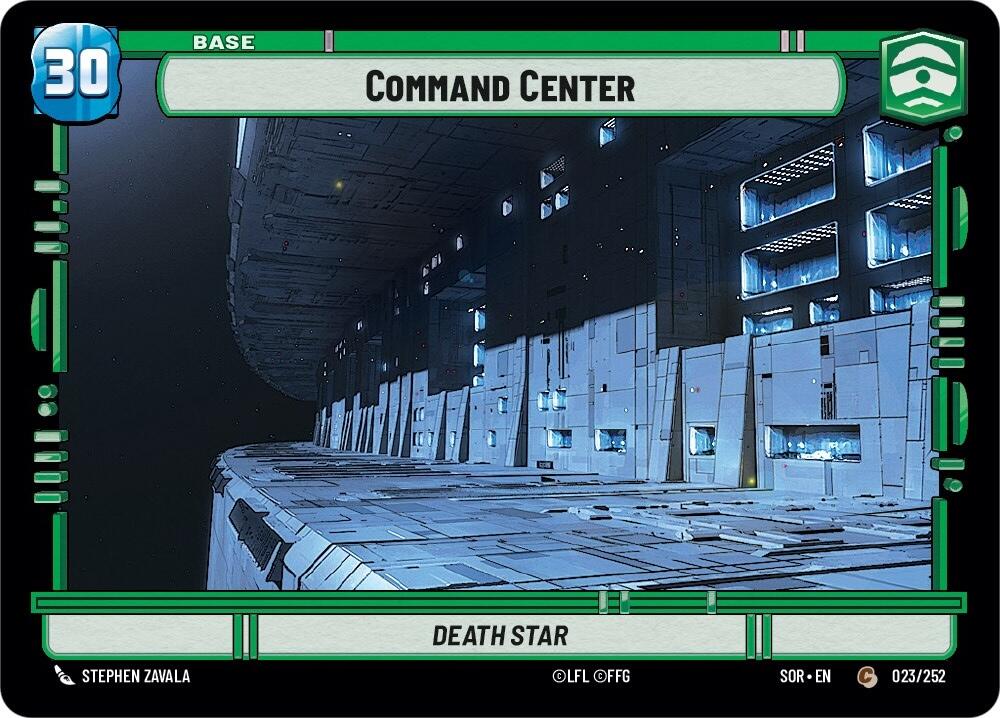 Command Center (023/252) [Spark of Rebellion] | Fandemonia Ltd