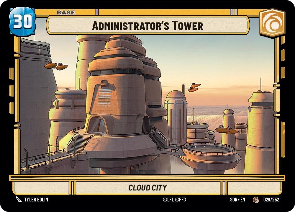 Administrator's Tower (029/252) [Spark of Rebellion] | Fandemonia Ltd