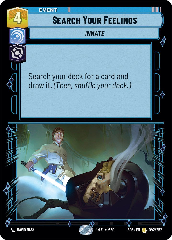 Search Your Feelings (042/252) [Spark of Rebellion] | Fandemonia Ltd