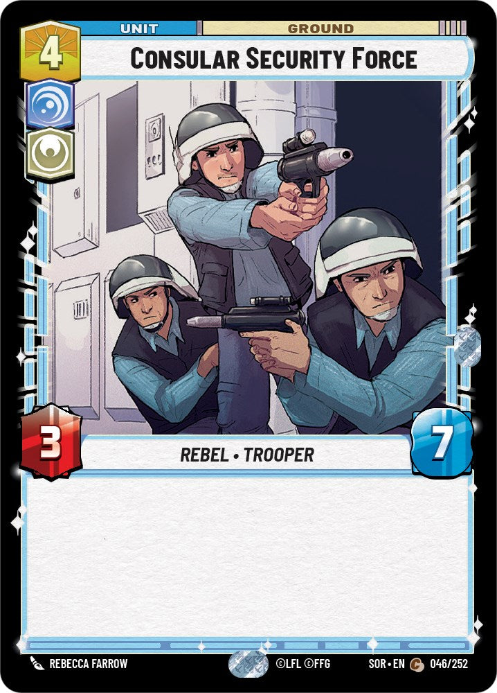 Consular Security Force (046/252) [Spark of Rebellion] | Fandemonia Ltd