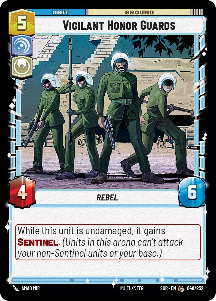 Vigilant Honor Guards (048/252) [Spark of Rebellion] | Fandemonia Ltd