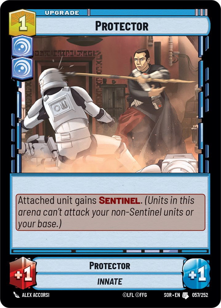 Protector (057/252) [Spark of Rebellion] | Fandemonia Ltd