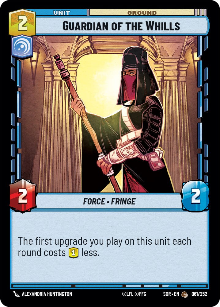 Guardian of the Whills (061/252) [Spark of Rebellion] | Fandemonia Ltd