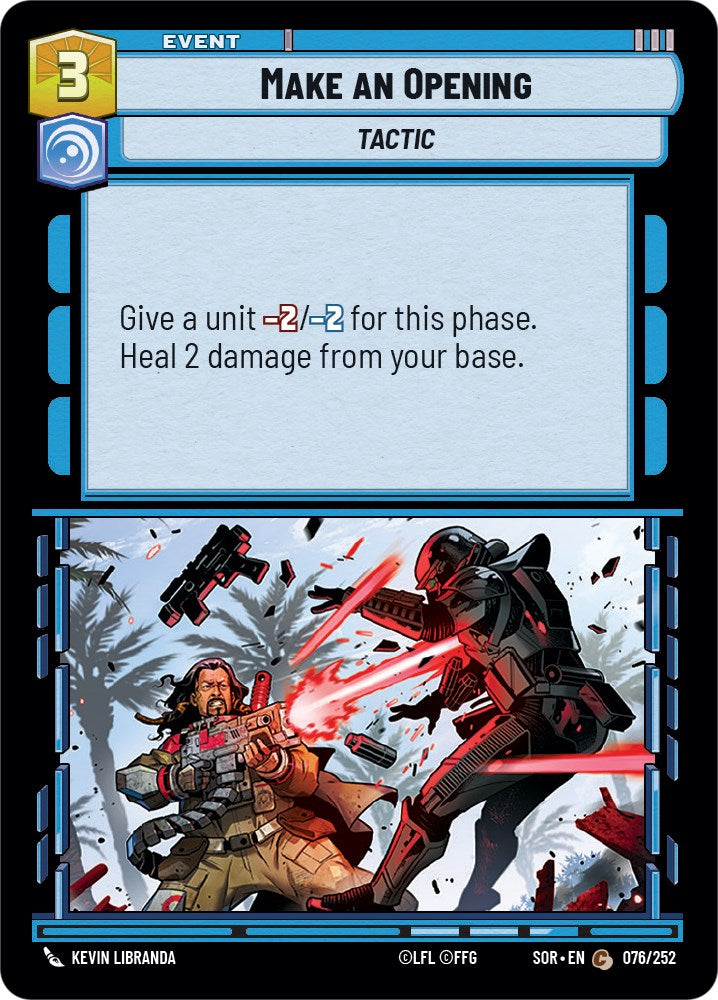Make An Opening (076/252) [Spark of Rebellion] | Fandemonia Ltd