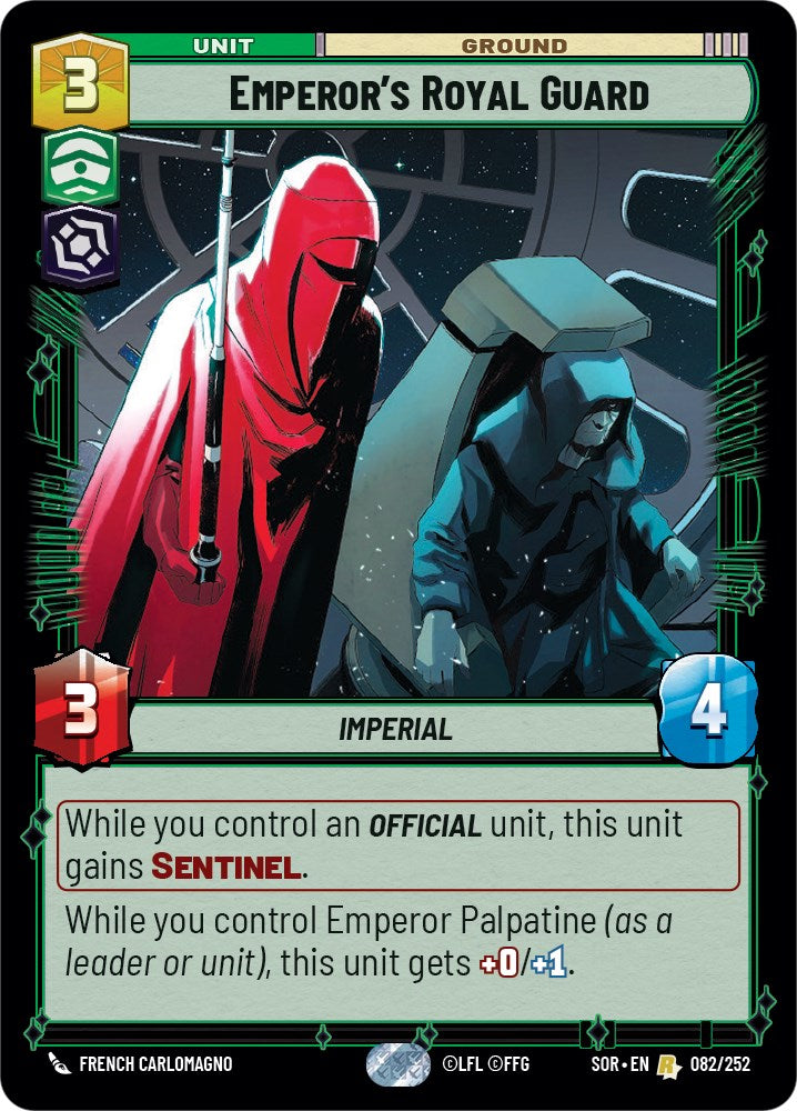 Emperor's Royal Guard (082/252) [Spark of Rebellion] | Fandemonia Ltd