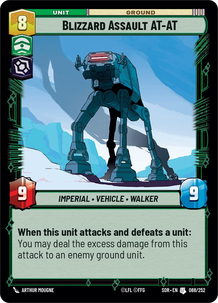 Blizzard Assault AT-AT (088/252) [Spark of Rebellion] | Fandemonia Ltd