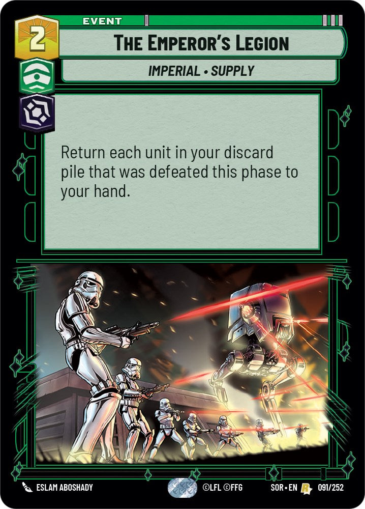 The Emperor's Legion (091/252) [Spark of Rebellion] | Fandemonia Ltd