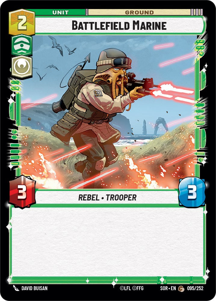Battlefield Marine (095/252) [Spark of Rebellion] | Fandemonia Ltd