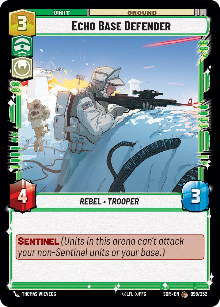Echo Base Defender (098/252) [Spark of Rebellion] | Fandemonia Ltd