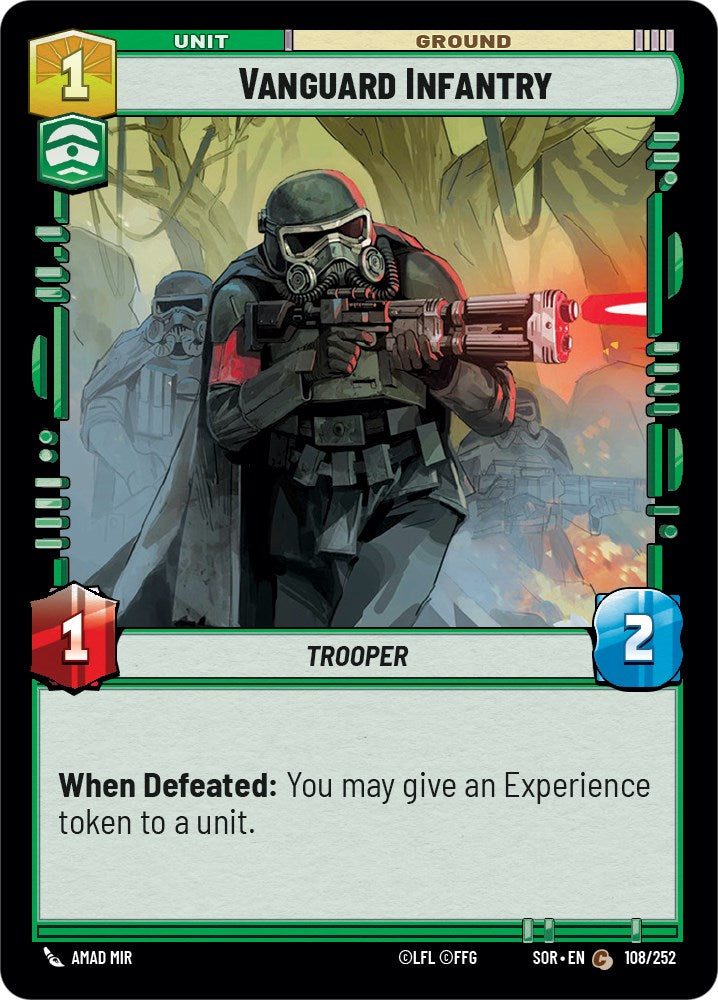 Vanguard Infantry (108/252) [Spark of Rebellion] | Fandemonia Ltd