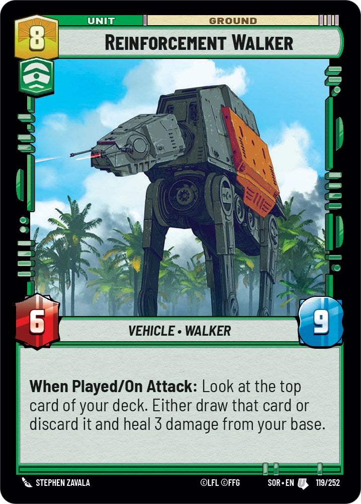 Reinforcement Walker (119/252) [Spark of Rebellion] | Fandemonia Ltd