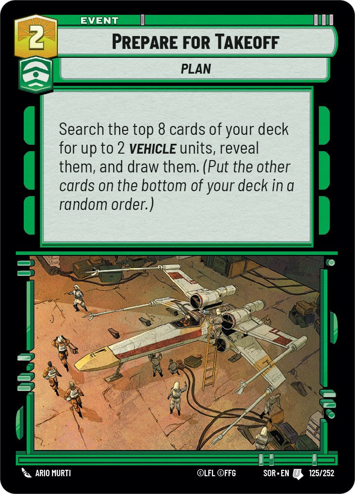 Prepare for Takeoff (125/252) [Spark of Rebellion] | Fandemonia Ltd