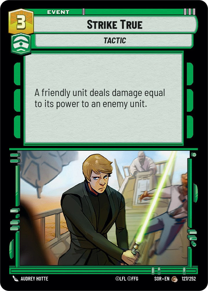Strike True (127/252) [Spark of Rebellion] | Fandemonia Ltd