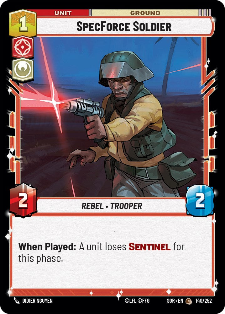 SpecForce Soldier (140/252) [Spark of Rebellion] | Fandemonia Ltd