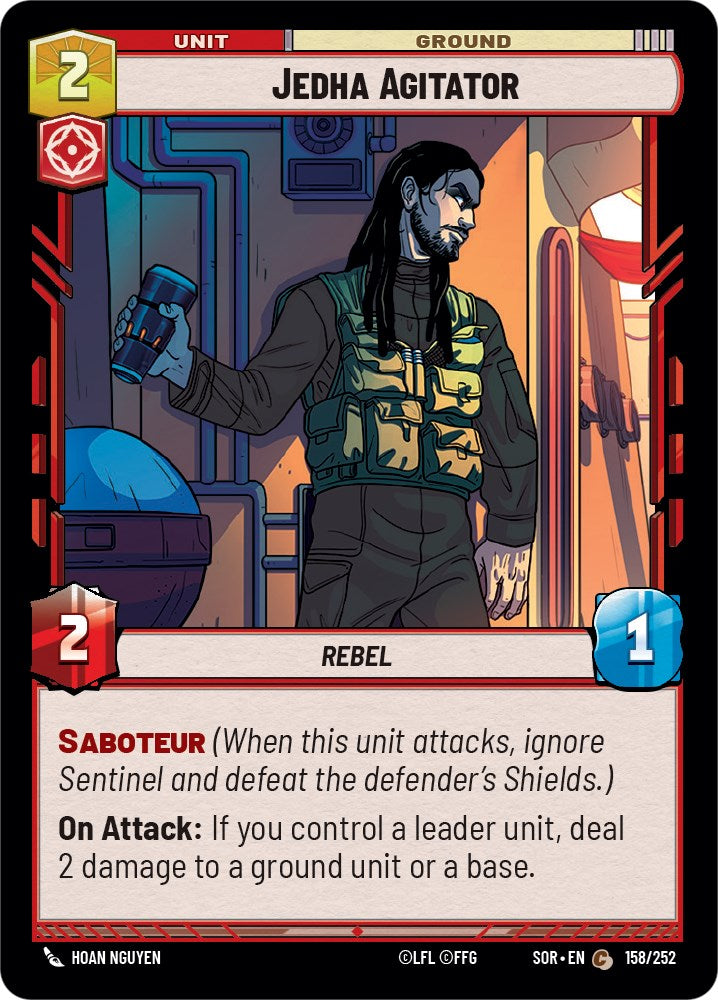 Jedha Agitator (158/252) [Spark of Rebellion] | Fandemonia Ltd