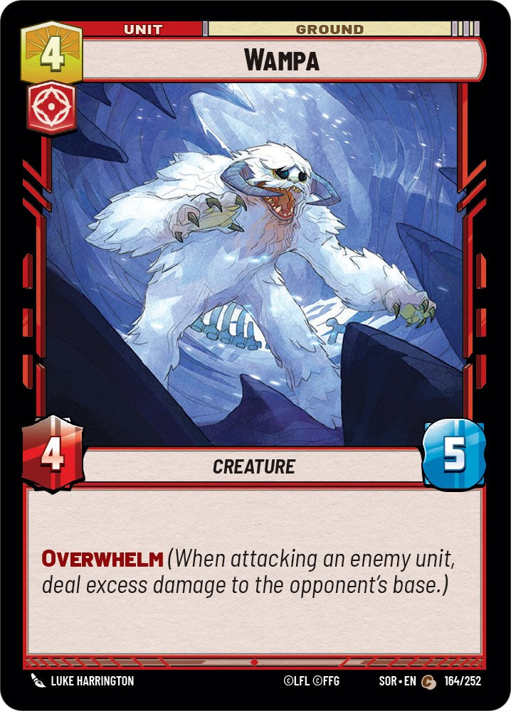 Wampa (164/252) [Spark of Rebellion] | Fandemonia Ltd