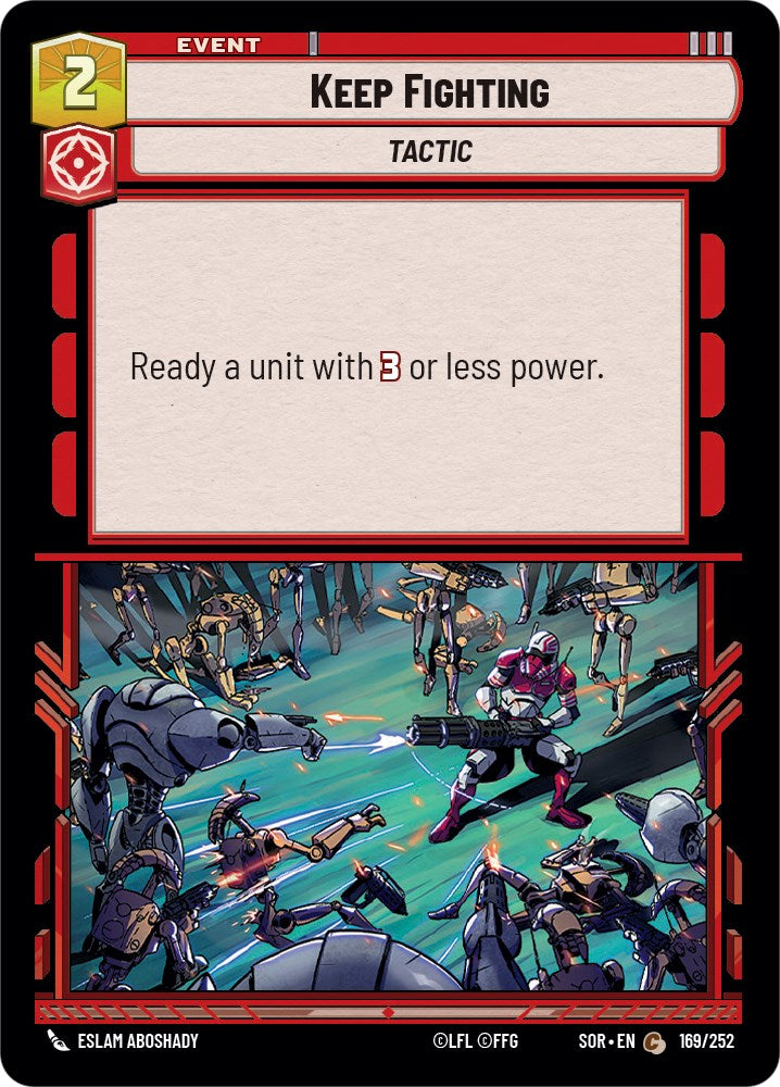 Keep Fighting (169/252) [Spark of Rebellion] | Fandemonia Ltd