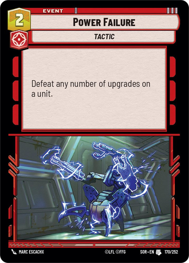 Power Failure (170/252) [Spark of Rebellion] | Fandemonia Ltd