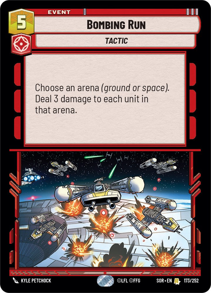 Bombing Run (173/252) [Spark of Rebellion] | Fandemonia Ltd