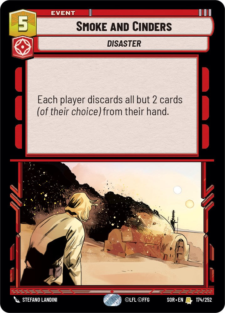 Smoke and Cinders (174/252) [Spark of Rebellion] | Fandemonia Ltd