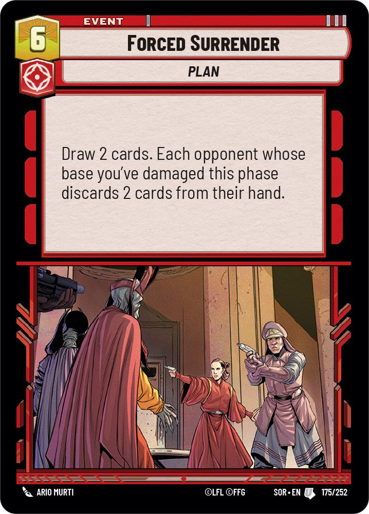 Forced Surrender (175/252) [Spark of Rebellion] | Fandemonia Ltd