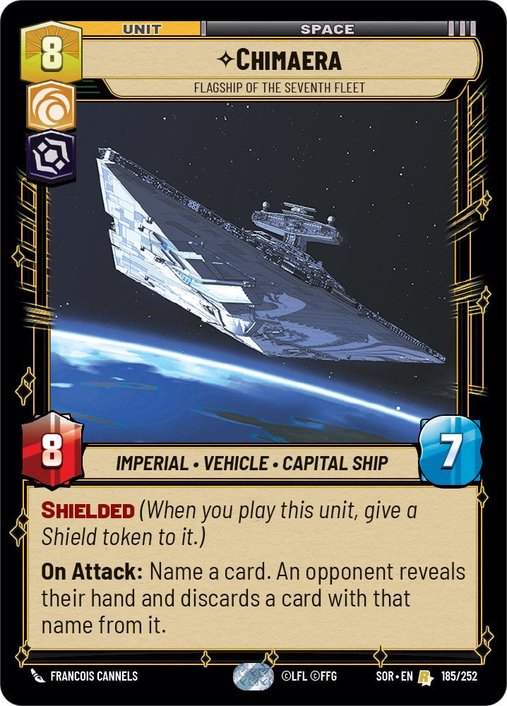 Chimaera - Flagship of the Seventh Fleet (185/252) [Spark of Rebellion] | Fandemonia Ltd