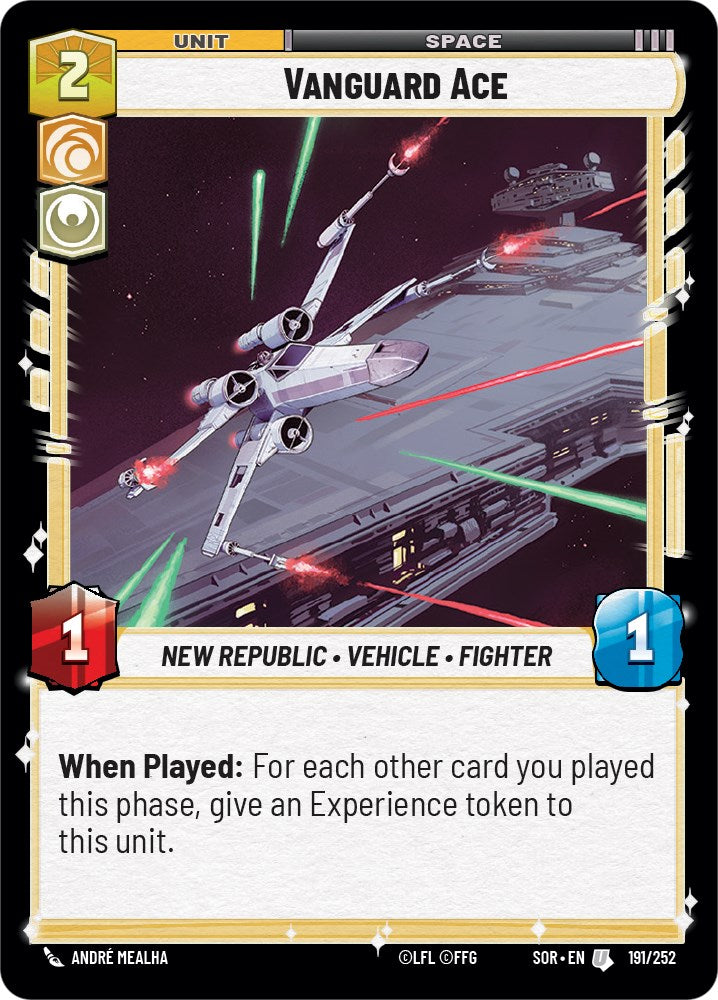 Vanguard Ace (191/252) [Spark of Rebellion] | Fandemonia Ltd