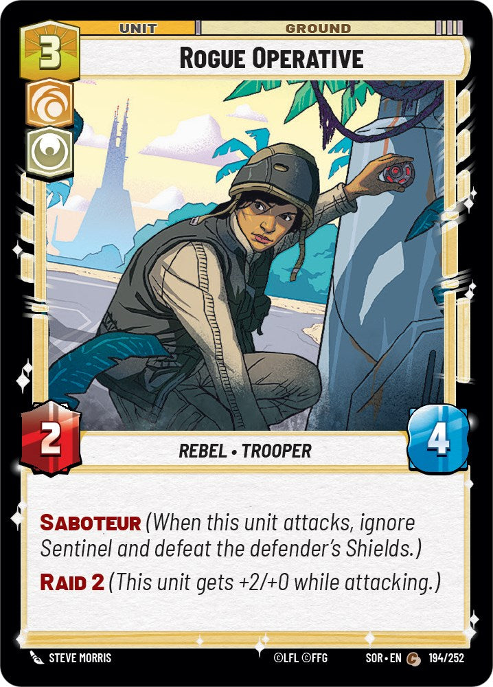 Rogue Operative (194/252) [Spark of Rebellion] | Fandemonia Ltd