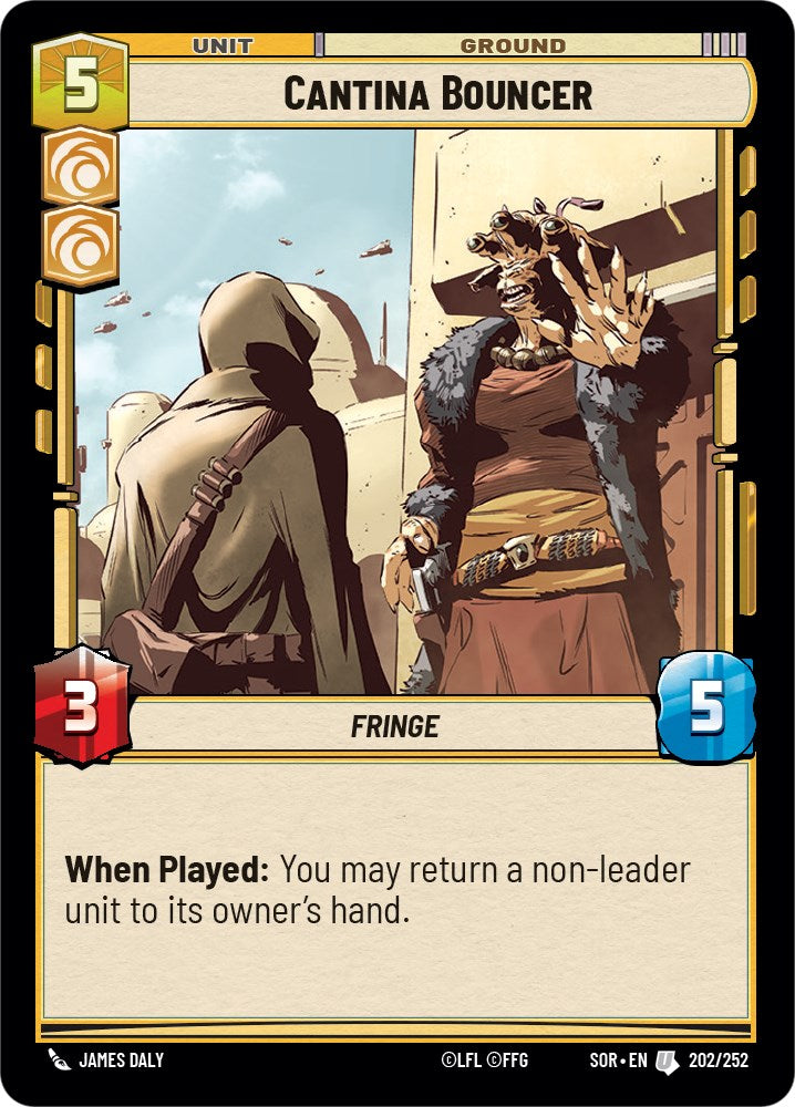 Cantina Bouncer (202/252) [Spark of Rebellion] | Fandemonia Ltd